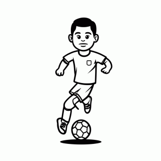 Franck Kessié (Costa do Marfim) para colorir