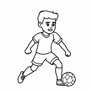 Weston McKennie (Estados Unidos) para colorir