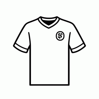 Camisa Reserva da França para colorir