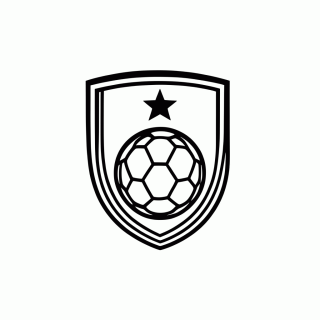 Escudo da Seleção da França — Seleção da França para Colorir