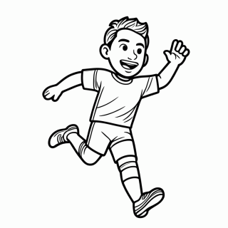Sardar Azmoun (Irã) para colorir