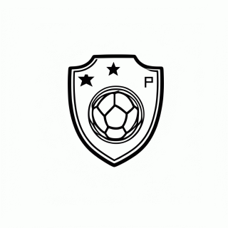 Escudo da Seleção do Japão para colorir