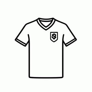 Camisa Reserva do Panamá para colorir