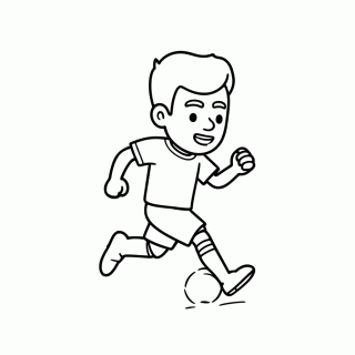 Miguel Almirón (Paraguai) para colorir