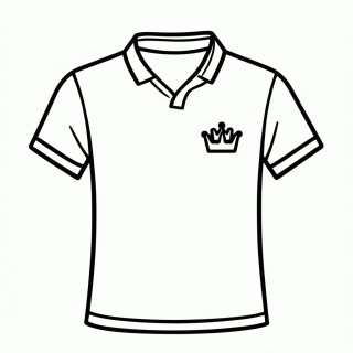 Camisa Titular da Suécia para colorir