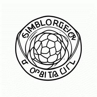 Símbolo da Seleção da Coreia do Sul para colorir