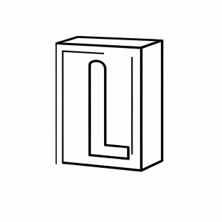 Sílaba LE para colorir