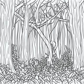 Amazonia Floresta para colorir