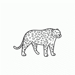 Onca Pintada Cerrado para colorir