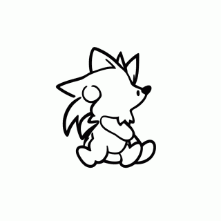 Sonic Classico — Sonic para Colorir