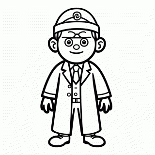 Loid Forger Spy para colorir