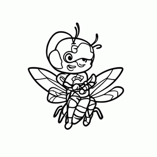 Homem Formiga para colorir