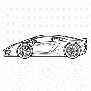 Koenigsegg para colorir