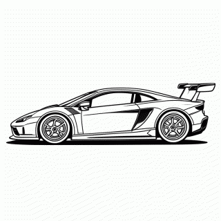 Mclaren para colorir