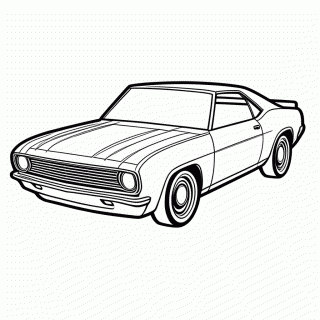 Mustang Shelby para colorir