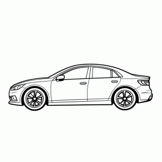Tesla para colorir