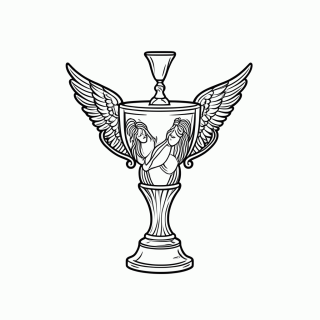 Taça Jules Rimet para colorir