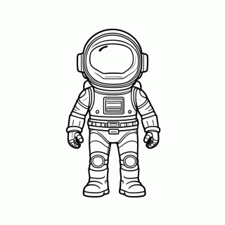 Buzz Lightyear Astronauta para colorir