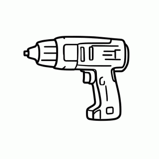 Furadeira para colorir