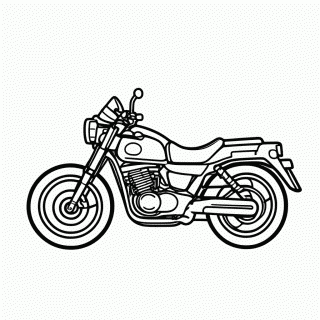 Motoboi Policia para colorir