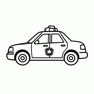 Policia para colorir