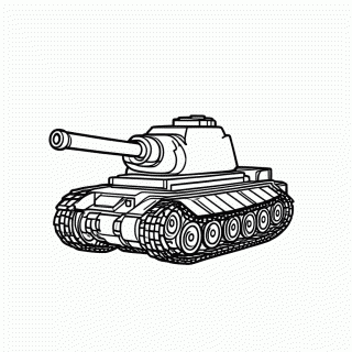 Tanque para colorir