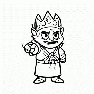 Loki Vilao Tramoeiro para colorir