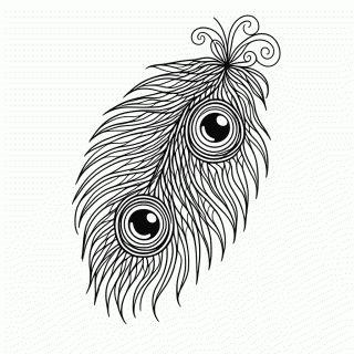 Zentangle Padrão 13 para colorir