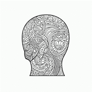 Zentangle Padrão 22 para colorir