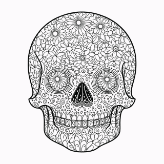 Zentangle Padrão 24 para colorir