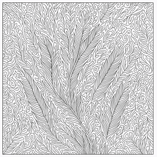 Zentangle Padrão 26 para colorir