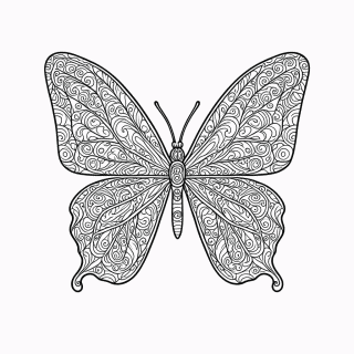 Zentangle Padrão 4 para colorir