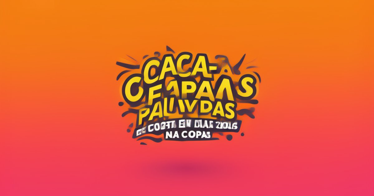 Caça-Palavras: Festa em Casa na Copa 2026