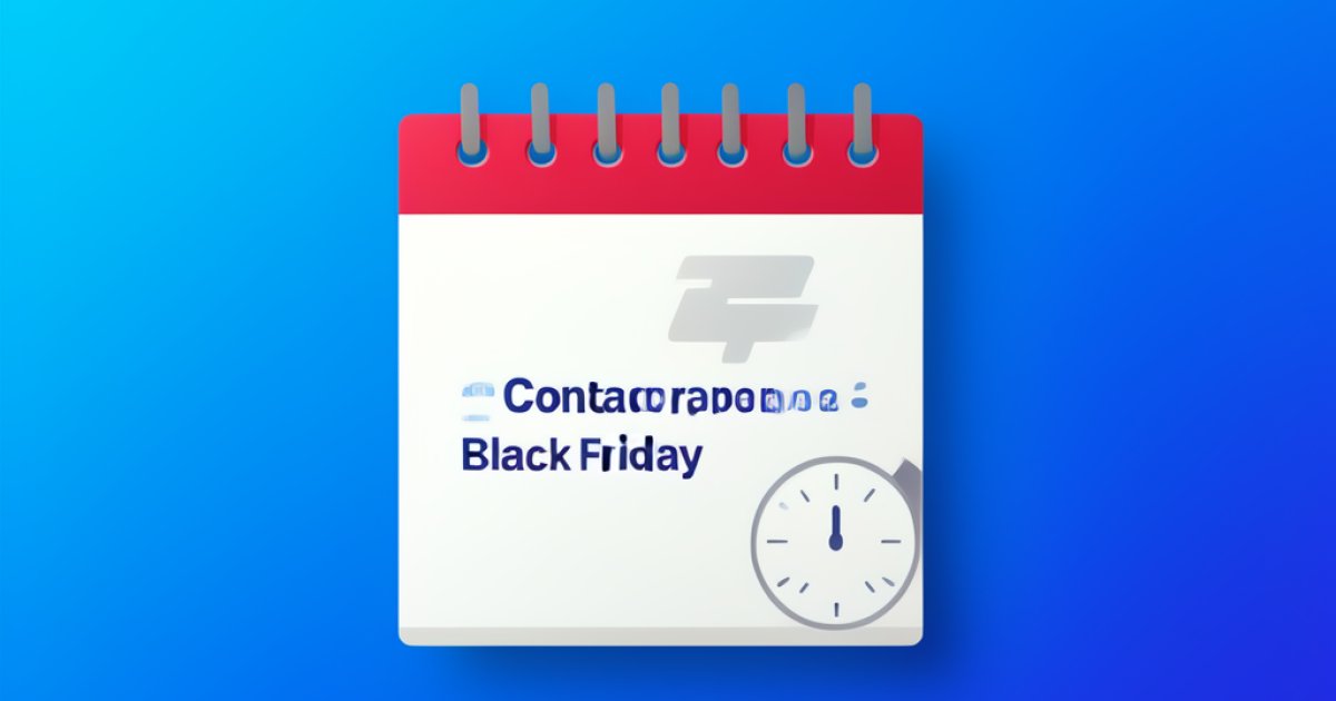 Contador para a Black Friday 2026 — Datas e Produtividade