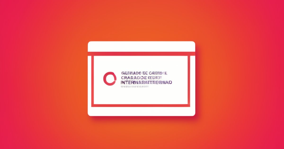 Gerador de Cartão de Crédito Internacional — Geradores de Documentos