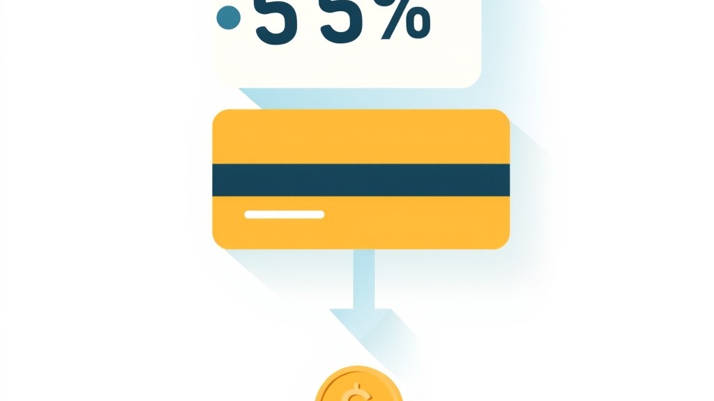 Ilustração mostrando camadas de economia: cupom, cashback de cartão e cashback de plataforma se somando numa compra online