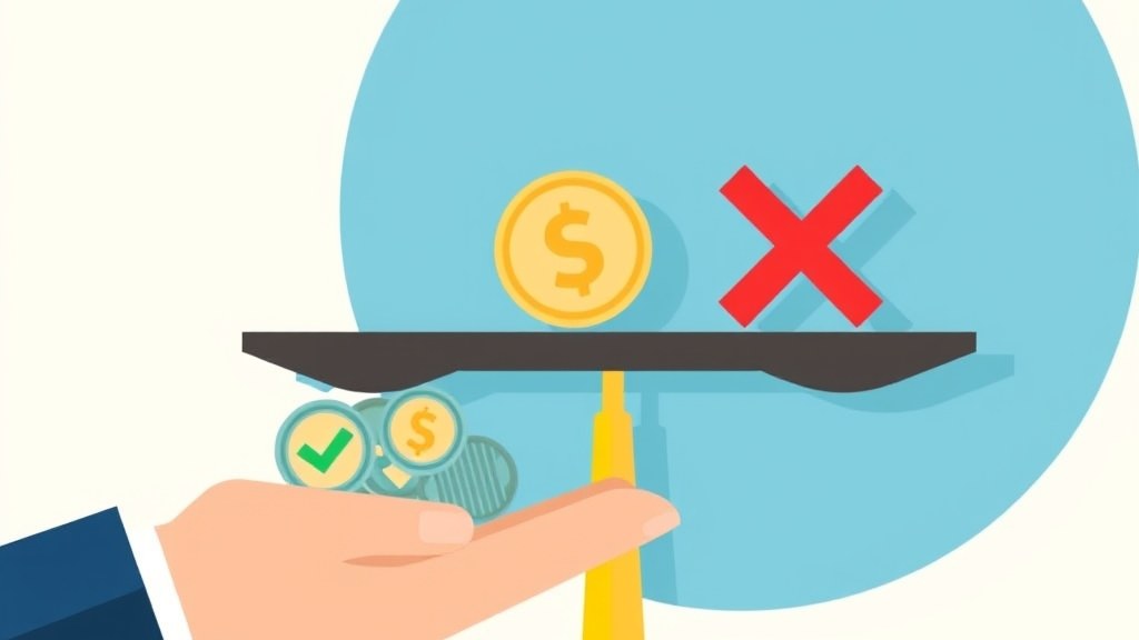 Ilustração mostrando moedas e uma calculadora sobre uma mesa, simbolizando planejamento financeiro e crédito consignado