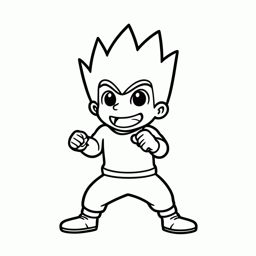 Desenho de Cell Perfeito para colorir e imprimir grátis em folha A4