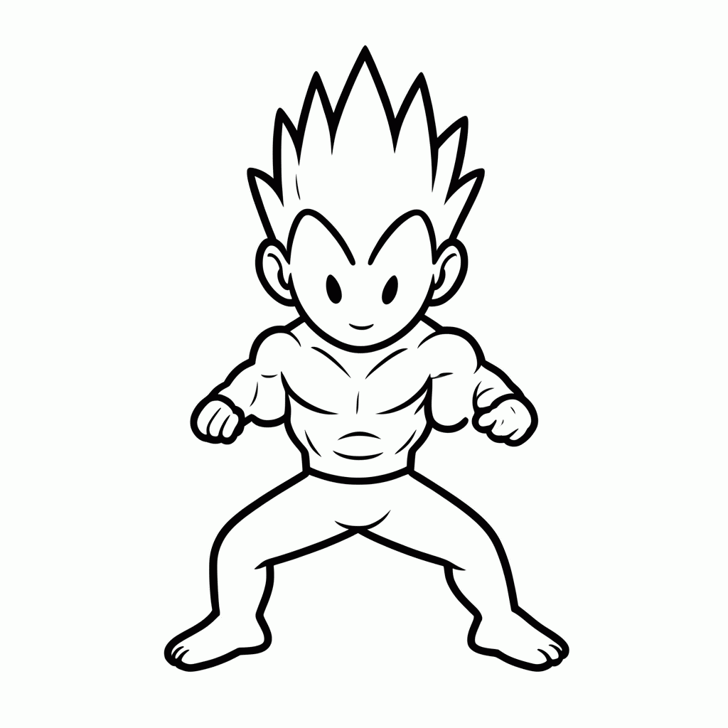 Desenho de Freeza Forma Final para colorir e imprimir grátis em folha A4