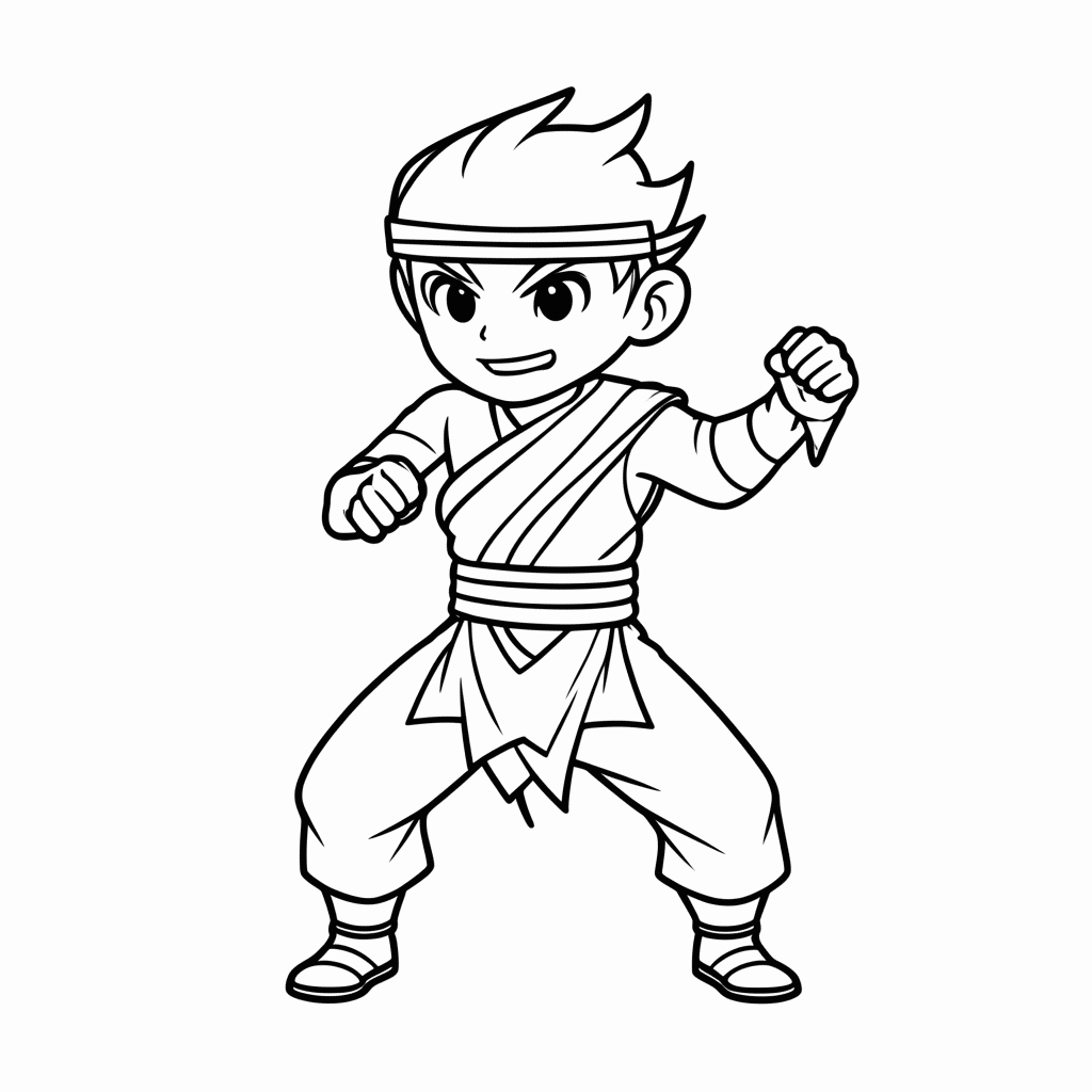 Desenho de Gaara Areia para colorir e imprimir grátis em folha A4