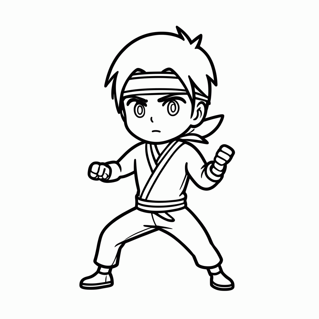 Desenho de Itachi Uchiha para colorir e imprimir grátis em folha A4