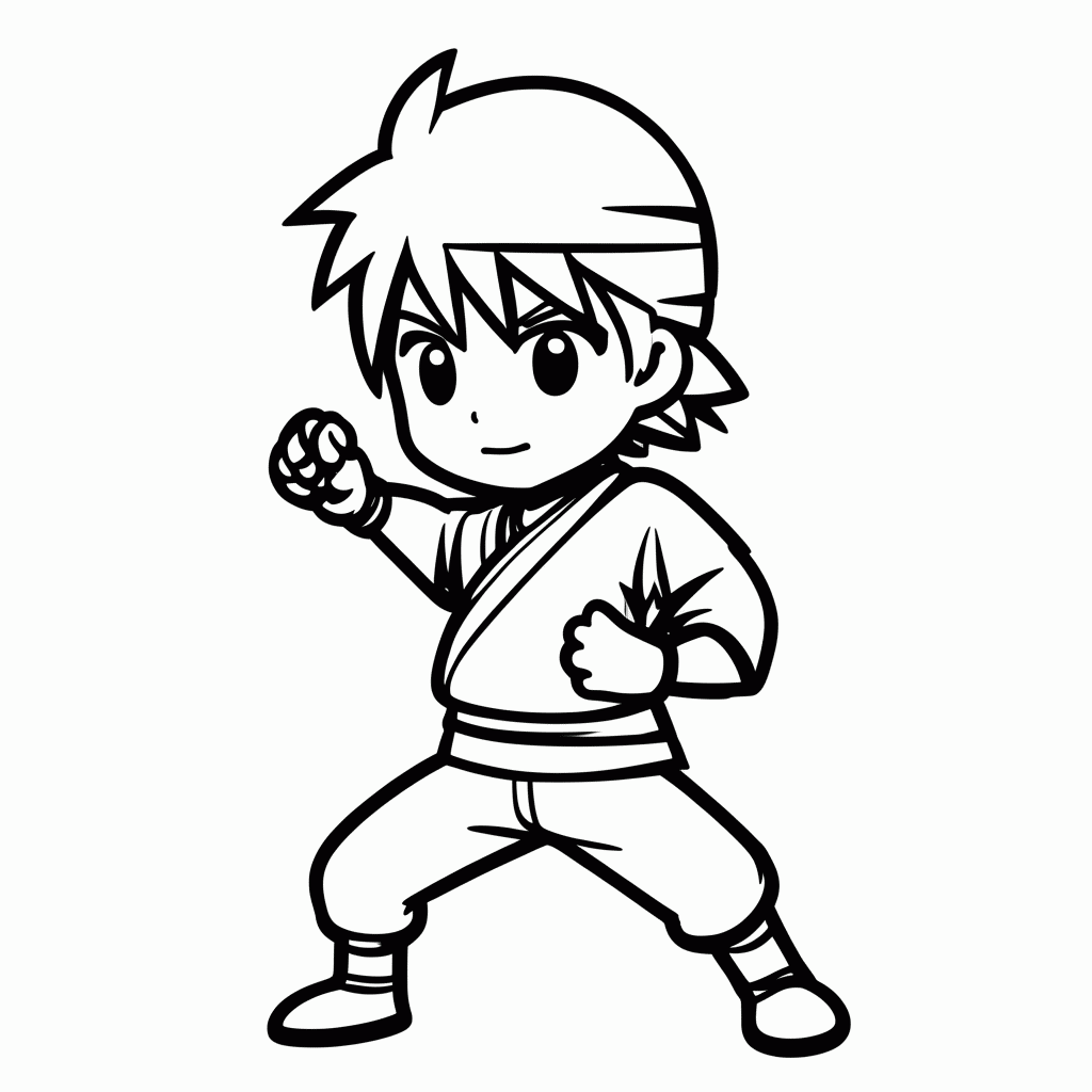 Desenho de Obito Uchiha para colorir e imprimir grátis em folha A4
