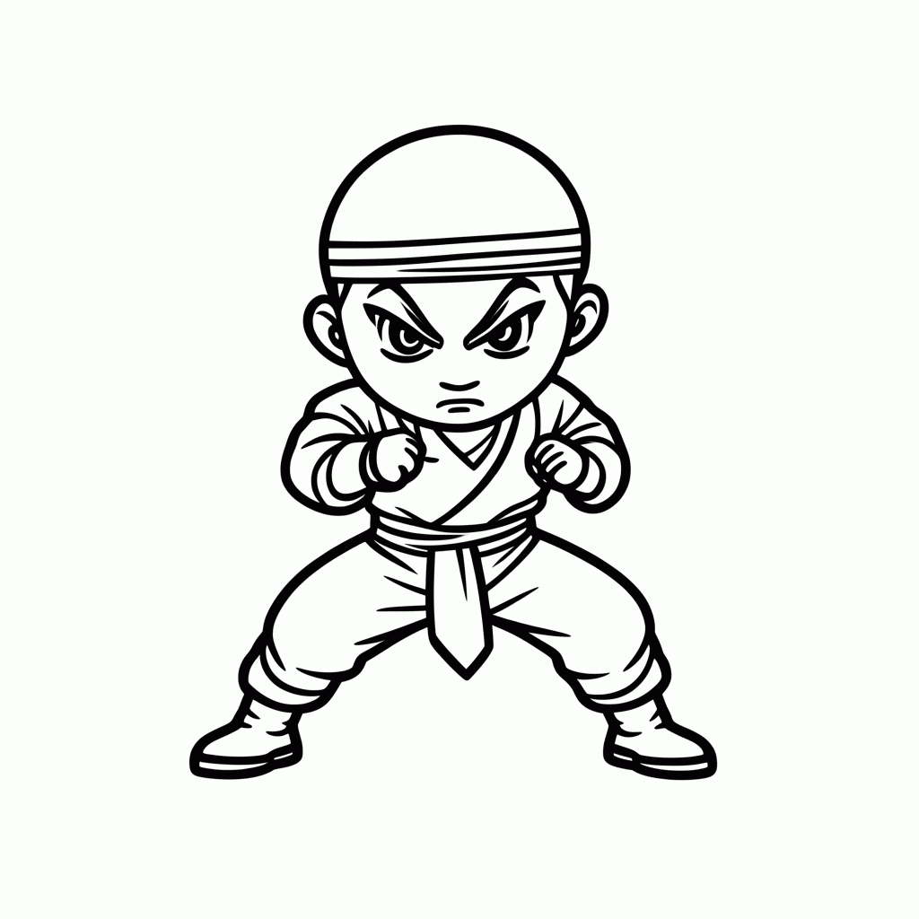 Desenho de Tobirama Senju para colorir e imprimir grátis em folha A4