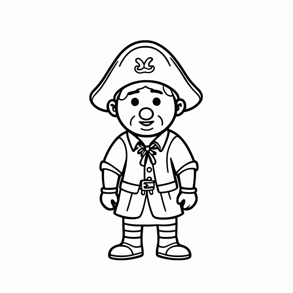 Desenho de Robin Arqueologa para colorir e imprimir grátis em folha A4