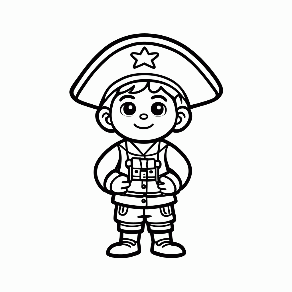 Desenho de Usopp Atirador para colorir e imprimir grátis em folha A4