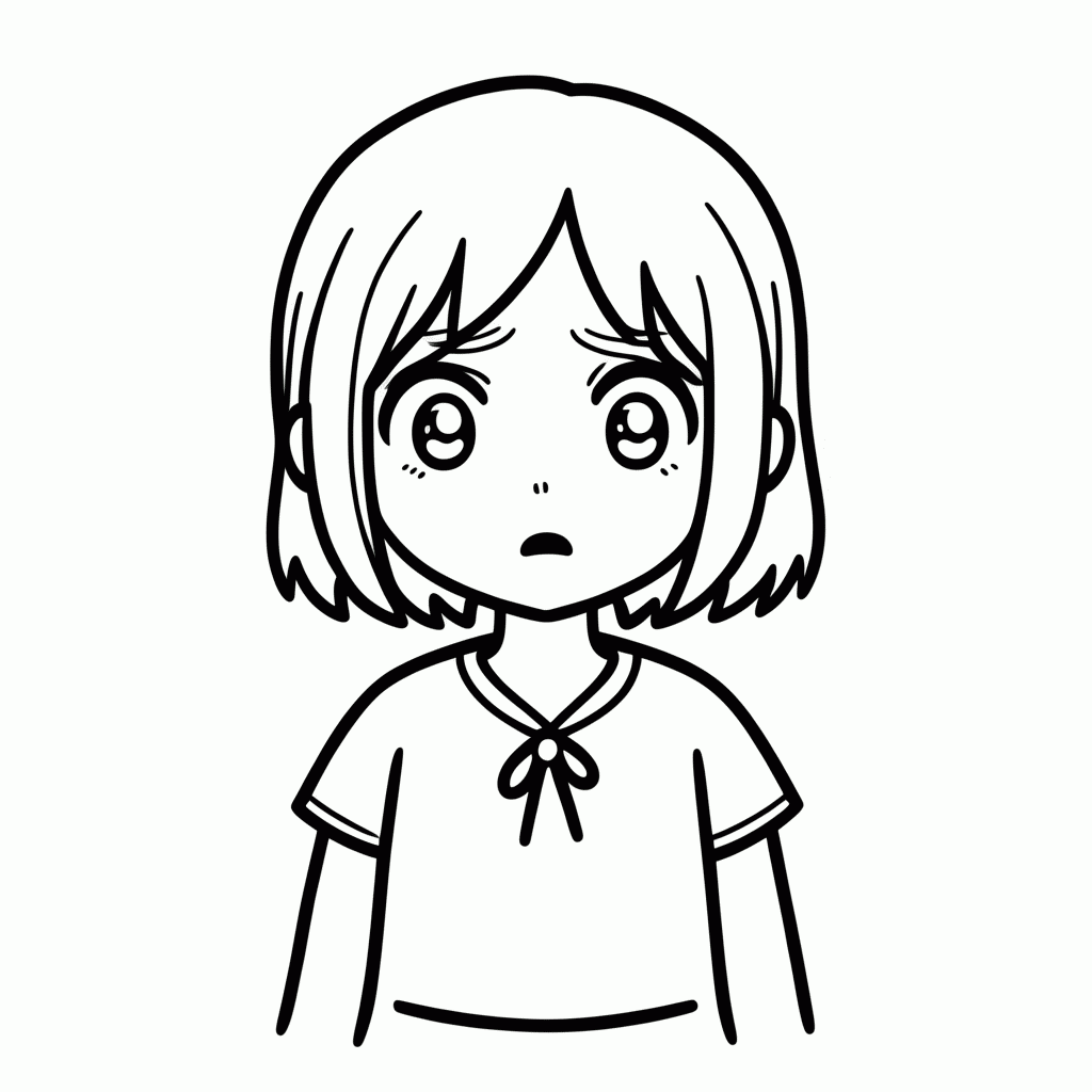 Desenho de Chihiro para colorir e imprimir grátis em folha A4