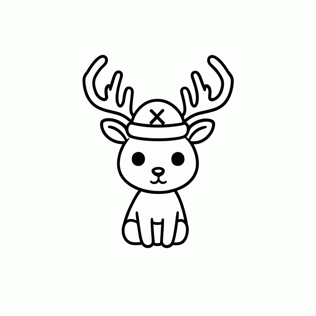 Desenho de Chopper para colorir e imprimir grátis em folha A4