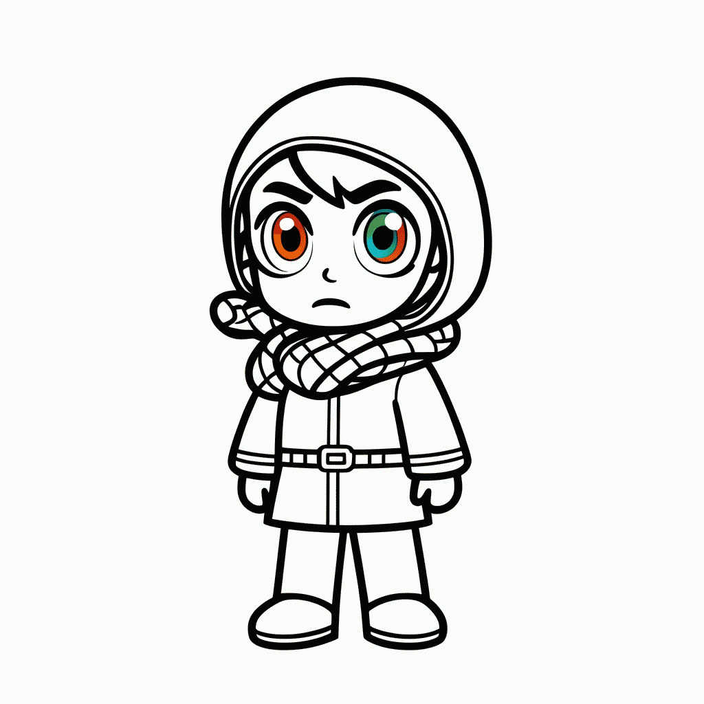 Desenho de Obanai Iguro para colorir e imprimir grátis em folha A4