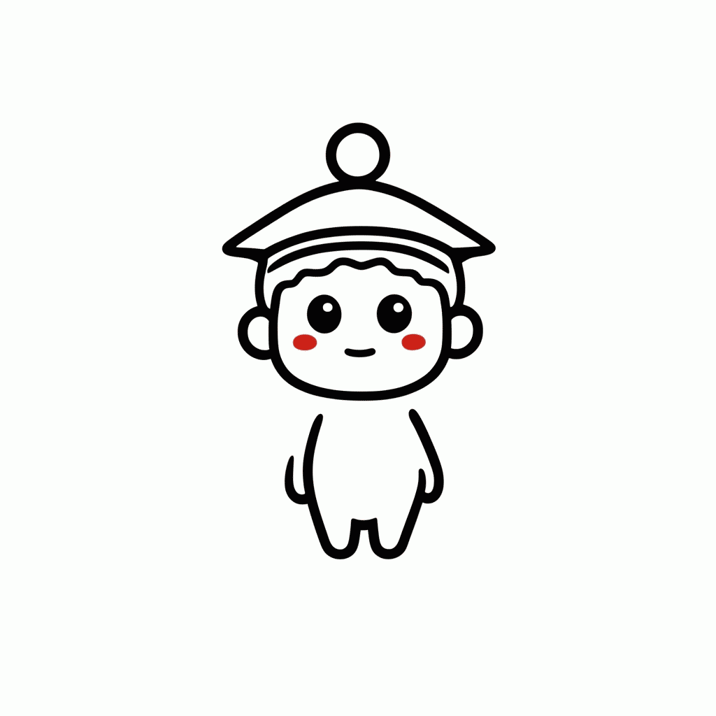 Desenho de Chiaotzu para colorir e imprimir grátis em folha A4