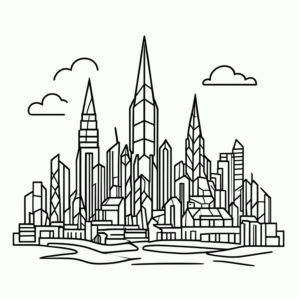 Desenho de Crystal Tokyo para colorir e imprimir grátis em folha A4